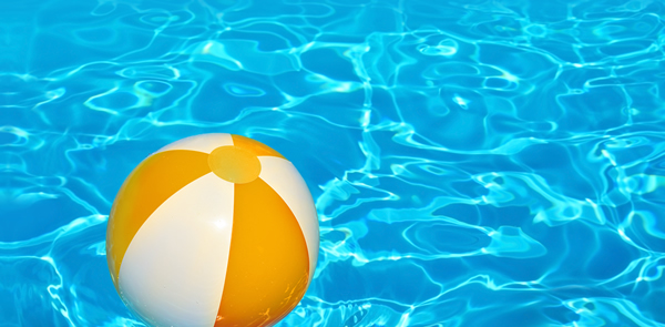Swimming Pool with beach ball